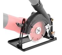 Supporto per smerigliatrice angolare, di supporto in metallo, multiuso, stabile, flessibile, antiscivolo, per taglio di piastrelle a 45°