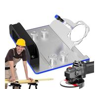 Supporto Per Smerigliatrice Angolare In Acciaio (18 X 16 X 7 Cm) - Supporto In Metallo Ad Alta Resistenza | Sostegno Sicuro Per Elettroutensili | Essenziale Per Officina E Garage