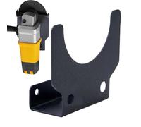 Supporto per smerigliatrice angolare - per montaggio a parete, rack di stoccaggio per smerigliatrice | Supporto per lucidatrice da cinque pollici con gancio per cavo per l'organizzazione 'a