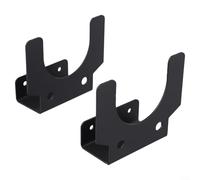 Supporto per smerigliatrice angolare per utensili da 12,7 cm, staffa in metallo da parete per lucidatrice e smerigliatrice, supporto da parete per officina (confezione da 2) (B)