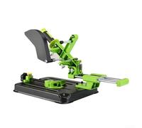 Supporto per smerigliatrice angolare regolabile a 45 gradi con staffa fissa in lega di alluminio per supporto per smerigliatrice angolare comune, compatibile con smerigliatrici da 10-12,5 cm