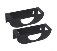 Supporto per smerigliatrice angolare, supporto per lucidatrice, 12,7 cm, montaggio a parete, per banchi da lavoro, organizzazione degli attrezzi da officina (2 pezzi)