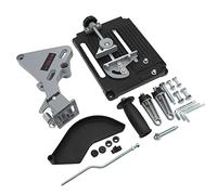 Supporto per smerigliatrice angolare ZenithAur con larghezza di serraggio di 80 mm e dispositivo regolabile a 45° per smerigliatrici angolari 100/115/125, una staffa di supporto