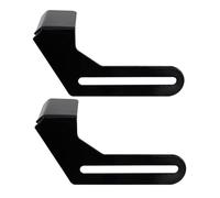 Supporto per smerigliatrice in acciaio inox, set di 2 supporti per utensili, per banchi da 150-200/250, per smerigliatrici e aree di lavoro