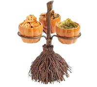 Supporto per snack a forma di , vassoio da portata per dolci, torte, antipasti e dolcetti per le vacanze, forniture per feste di Halloween