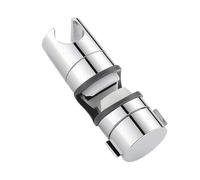 Supporto per soffione doccia, 22-25 mm, per asta doccia regolabile in altezza e scorrevole, manicotto regolabile in altezza per doccia, per bagno, dormitorio, hotel, spa, casa, appartamento