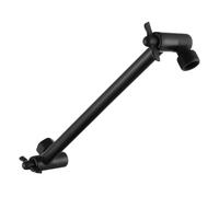 Supporto per soffione doccia con design innovativo per ridurre al minimo le perdite e massimizzare il comfort (nero)