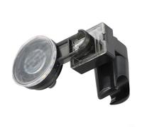 Supporto per soffione doccia con forte ventosa, montaggio a parete, angolo regolabile, accessorio da bagno, non richiede l'installazione di trapano, per spruzzatori portatili, soffioni doccia argento