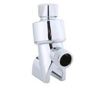 Supporto per soffione doccia in metallo da 1/2 "Supporto per tubo flessibile regolabile per la maggior parte dei soffioni a mano Supporto per braccio doccia regolabile