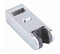 Supporto per Soffione Doccia Regolabile in ABS Cromato, Asta Scorrevole per Porta Doccia, Accessorio da Bagno con Altezza Regolabile