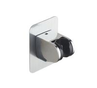 Supporto per soffione doccia resistente e impermeabile, supporto regolabile per doccetta a mano, staffa per montaggio a parete.
