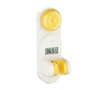 Supporto per soffione doccia - Supporto da parete regolabile con colla forte, supporto girevole a 360° per il bagno | Supporto rimovibile per vasca da bagno | Home T