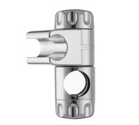 Supporto per soffione doccia, Supporto for soffione doccia in plastica da parete for bagno, for doccetta portatile, 1/2/3 pezzi(2 Pcs)