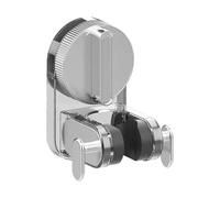 Supporto per soffione doccia - Supporto manuale per soffione doccia | Montaggio a pressione del bagno - Bicchiere a ventosa regolabile angolo bagno - Supporto portatile per il campeggio all'aperto
