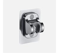 Supporto per Soffione Doccia, Supporto per Doccia a Parete, Staffa Supporto Doccia Regolabile 20-25 mm, Supporto da Parete, Senza Punteggiatura, Angolo Regolabile Universale per Sala da Bagno