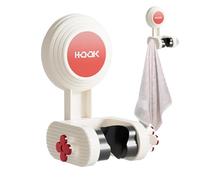 Supporto per soffione doccia, supporto regolabile per soffione doccia, da parete a portatile, senza fori, per soffione doccia per parete doccia, , porta
