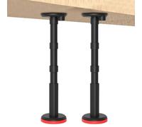 Supporto Per Sollevatore Per Armadio - Coppia Di Aste Di Rinforzo Modificabili, Di Fissaggio Per Lavabo Sottopiano, Colonna Estensibile In Lega, Dispositivo Di Elevazione Manuale