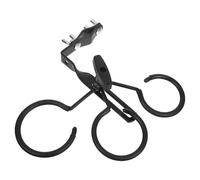 Supporto per Sordina in Metallo Nero Clip a 3 Posti