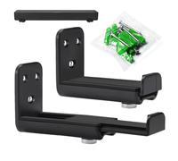 Supporto per soundbar, mensola da parete galleggiante, profondità regolabile 8,9-13 cm, per soundbar per casa, camera da letto, centro commerciale, bar, hotel, garage