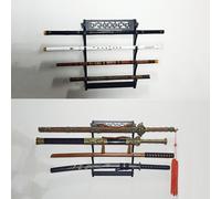 Supporto per spada da samurai a 2/3/4 livelli Supporto per montaggio a