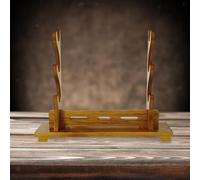 Supporto per spada da samurai in legno massello Supporto per spada laser