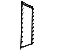 Supporto per spada Katana, supporto da parete a 10 ripiani in velluto imbottito, per samurai, spade, bacchette, wakizashi, spada, animazione, zoro, animazione