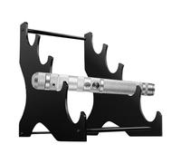 Supporto per spada laser | Supporto per Katana in acrilico trasparente a 4 livelli | Display decorativo del supporto della bacchetta, senza supporto della bacchetta di trapano, supporto Katana per