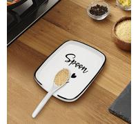 Supporto Per Spatola Poggiamestolo Da Cucina Rest Del Cucchiaio Ceramica Porta