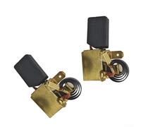 Supporto per spazzola di carbone per Bosch Router POF1200AE POF1400ACE parte 1609203V51 Supporto commutatore in metallo nero 2 pezzi accessori di ricambio