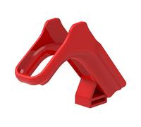 Supporto per spazzola Supporto per spazzola da tavolo Accessori montaggio in plastica portatili Supporto per spazzola per bottiglia sul lato sinistro