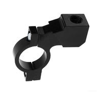 Supporto per specchietti da moto in stile aerodinamico, adatto a misure standard da 21 a 23 mm di larghezza, colore nero