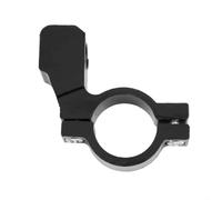 Supporto per specchietto per moto, foro da 10 mm, robusto kit di montaggio in lega di alluminio per ATV UTV Dirt Bike 7/8 pollici (nero)