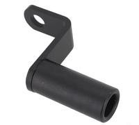 Supporto per specchietto retrovisore per manubrio moto, supporto per cellulare, voltmetro e fari (nero)
