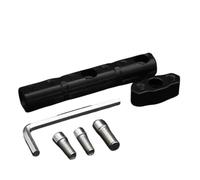 Supporto per specchio per motocicletta Supporto per pilastri in alluminio in lega di alluminio per luce di guida | Supporto di estensione per moto basato sul retro per veicoli e