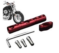 Supporto per specchio per motocicletta Supporto per pilastri in alluminio in lega di alluminio per luce di guida | Supporto di estensione per moto basato sul retro per veicoli e