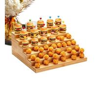 Supporto per spiedini, 6 ripiani, espositore per spiedini, per antipasti, verdure, formaggio, carne, cocktail, feste, catering, barbecue, buffet, matrimoni