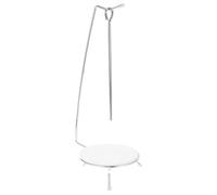 Supporto per Spiedini Barbecue Set da 2, in Acciaio Inox | Struttura a Sospensione, Include Vassoio Raccogli Gocce, per Kebab e Spiedini di Mare, Tavolo Ordinato