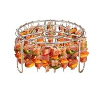 Supporto per spiedini per friggitrice ad aria 49 supporti verticali in | Supporti per Air Fryer Per Camping-Car Barbecue Fuoco Da Campo Manzo Pollo Pesce Carne