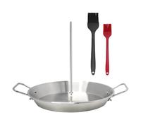 Supporto per spiedino in acciaio inossidabile, spiedino per spiedino alpistolo girevole alpistol becanina bbq alpastor spiedino in acciaio inossidabile acciaio inossidabile bias sesning