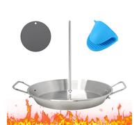 Supporto per spiedino in acciaio inossidabile, spiedino per spiedino alpistolo girevole alpistol becanina bbq alpastor spiedino in acciaio inossidabile acciaio inossidabile bias sesning