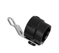 Supporto per spina rimorchio, 1 pezzo, nero, supporto per barra di traino per spina 13 pin, 7 pin, adattatore 13 - 7 pin, 7 - 13 pin, supporto per barra di traino, spina di copertura del parcheggio