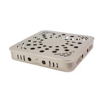 Supporto Per Spire Antizanzare - Portatile Per Spire Quadrate Incenso Esterno -Porta Della Bobina Di Vol Strumento Controllo Mosche Per Giardino Terrazzo Campeggio Balcone Camera All'Aperto Recinzione