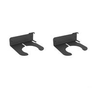 Supporto per spruzzatore da giardino in metallo, montaggio a parete, organizer per pompe, bottiglie spray, tubi e attrezzi, salvaspazio, per garage, capannone, 16,8 x 4,8 x 14,3 cm (2 pezzi)