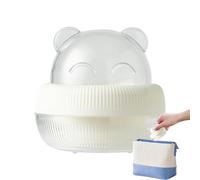 Supporto per spugna da trucco da viaggio, custodia da viaggio per spugna da trucco,scatola di immagazzinaggio per frullatore cosmetico con design a orso | Supporto per spugna di bellezza da viaggio