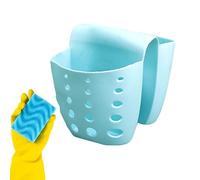 Supporto per spugna di risciacquo - Cestino di scarico - Organizzatore in spugna con foro di scarico - Cestino raccogli alimenti - organizzatore sket - lavello flessibile asciutto vittoria dello