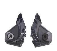 Supporto per staffa centrale per paraurti anteriore per auto, adatto per 2016-2020 1095794-00B 1095793-00B, 2 coperture per staffe, paraurti anteriore, parti di ricambio diretta in ABS centrale