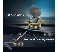 Supporto per staffa magnetica per vuoto YZ 360 ° Design di regolazione Ventosa per supporto per auto pieghevole magnetico per telefono ad adsorbimento forte