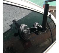 Supporto per staffa per asta portabandiera a doppia ventosa per auto RV