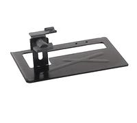 Supporto per staffa per smerigliatrice angolare Base regolabile in acciaio resistente per macchina da taglio Lavorazione del legno Lavorazione dei metalli Nero 13,9 x 9 x 0,2 cm