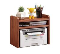 Supporto per stampante con stoccaggio scaffale di archiviazione della stampante Desk Simple Office Printer Rack Student Creazione di scaffalature creative per salvare lo spazio di risparmio